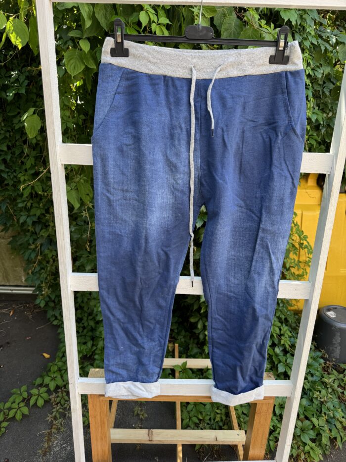 Damen Jogginghose sweatpants jeans look